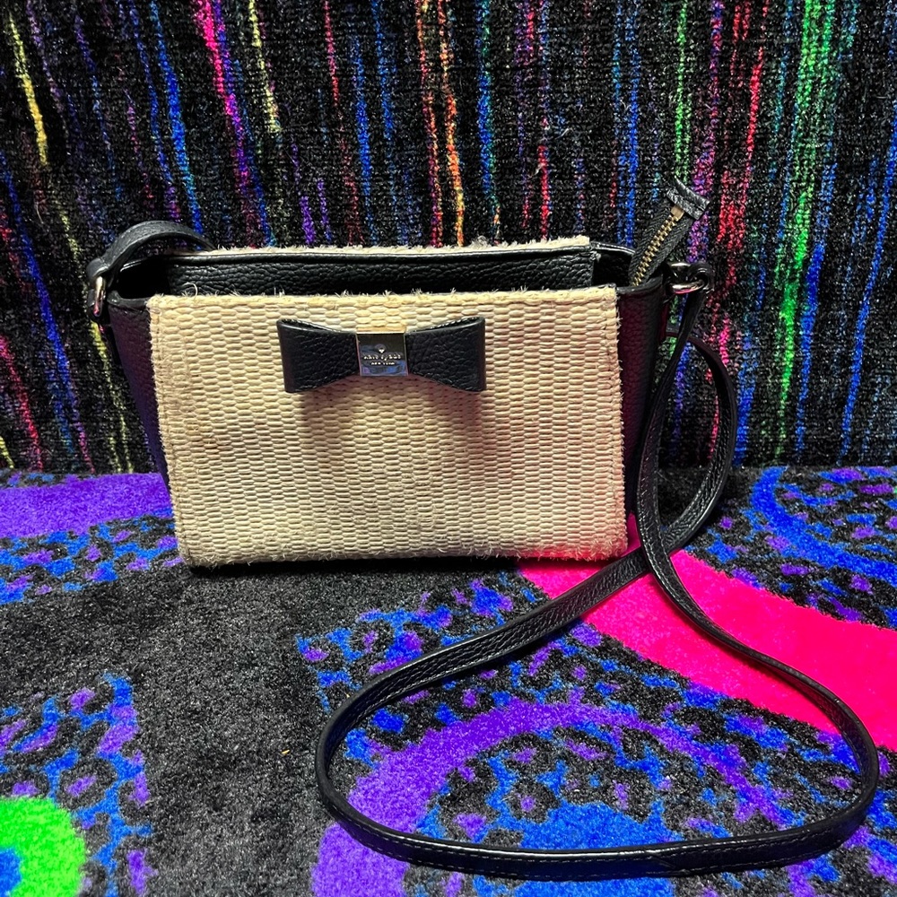Vintage Kate Spade straw bag ♠️